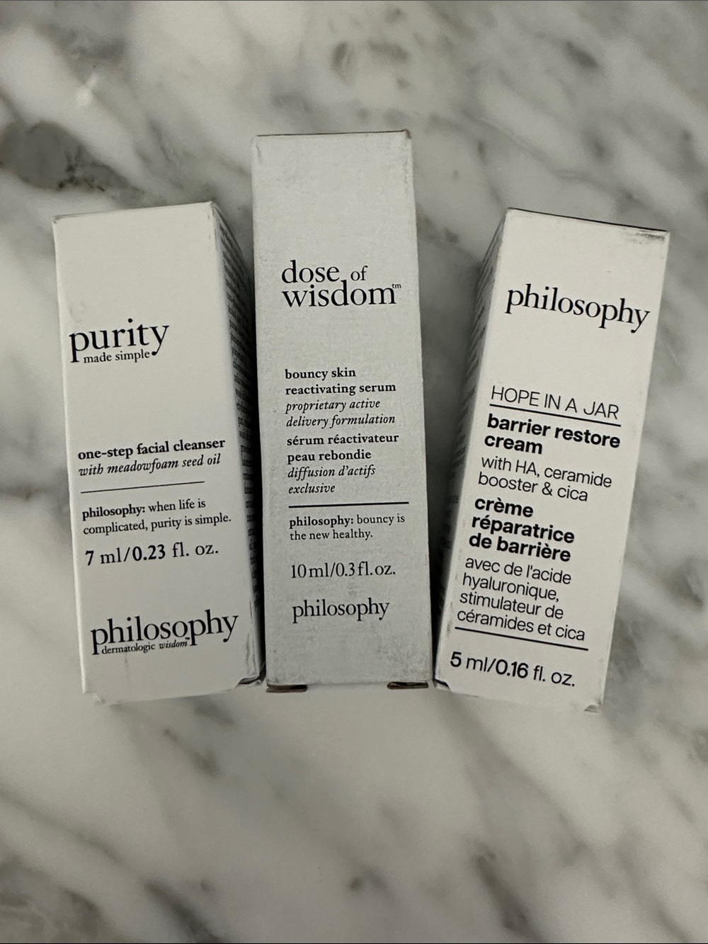 Bundle 12 Sample Skincare Set Philosophy Beauty from Bees Rabanne Dennis Gross - Picture 3 of 6